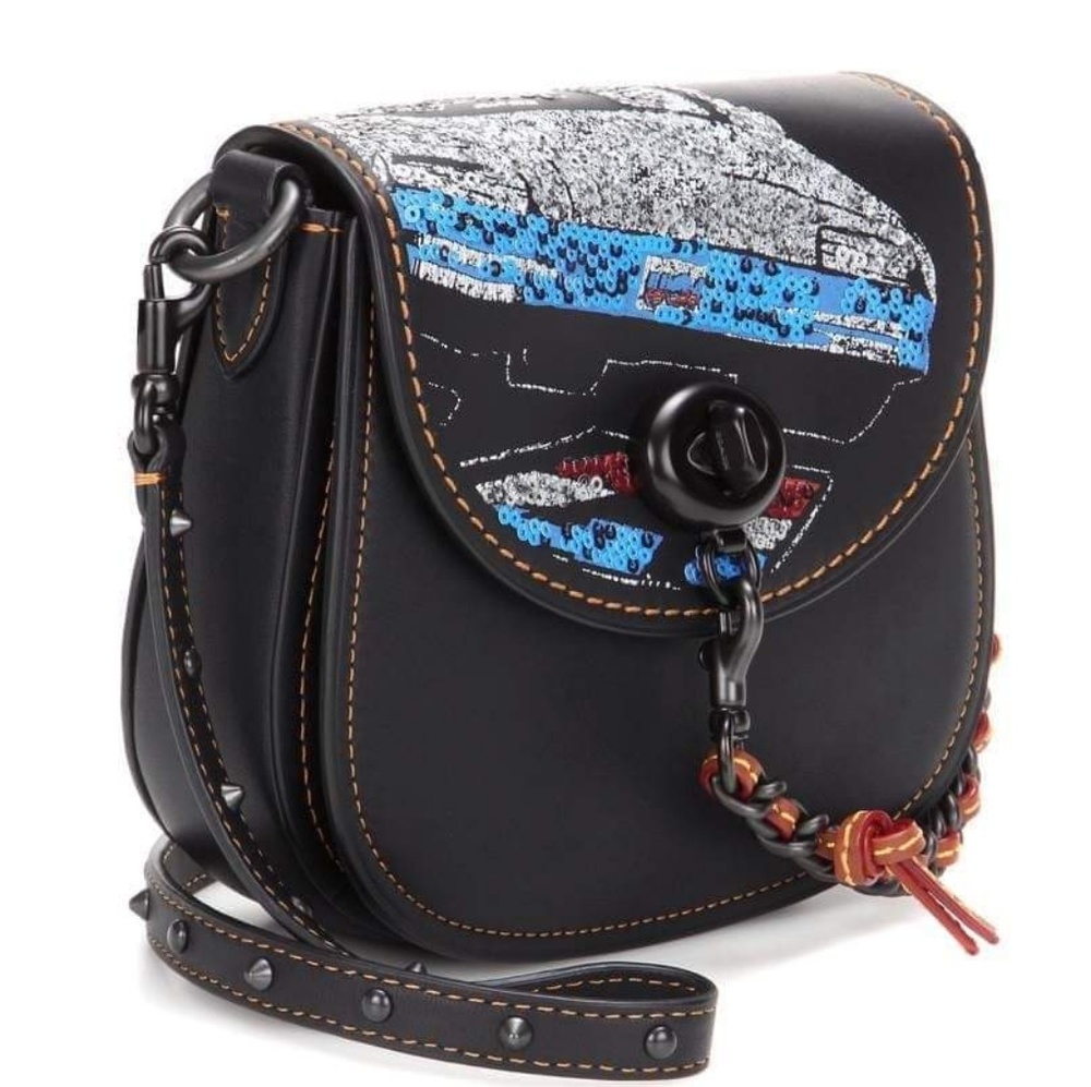 🛍️ Coach 1941 Glovetanned Leather Saddle Bag 🛍️
